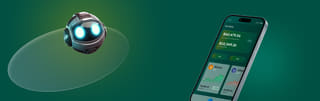 test dev logs trading platform hero section background